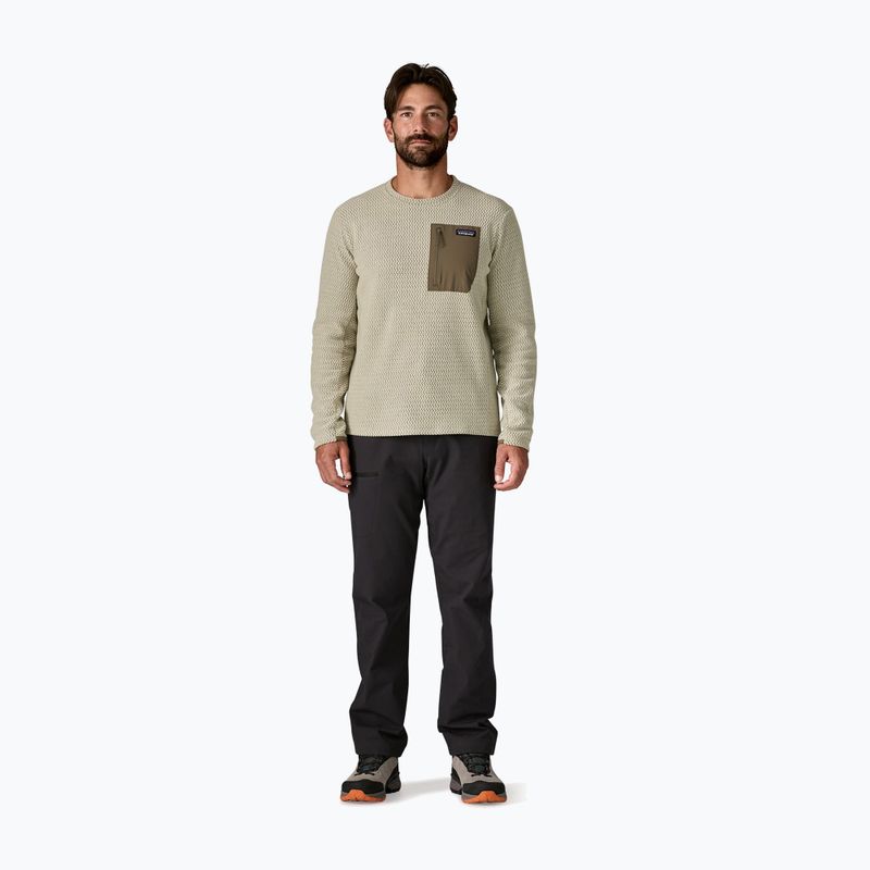 Men's sweatshirt Patagonia R1 Air Crew pelican 3