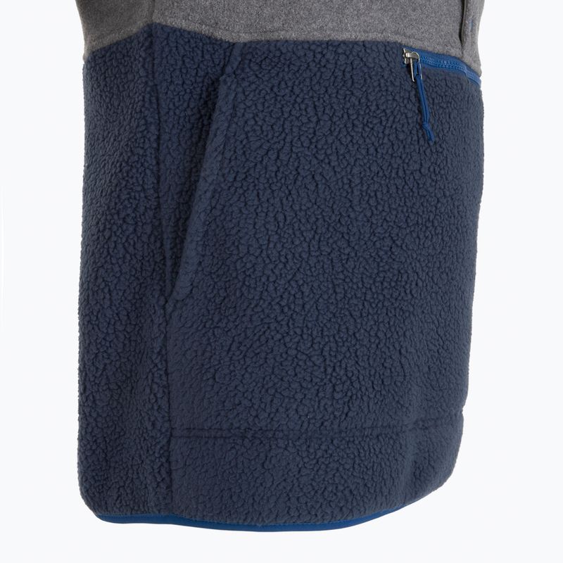 Men's trekking sweatshirt Patagonia Retro Pile 1 / 2 Snap P / O new navy w / nickel 4