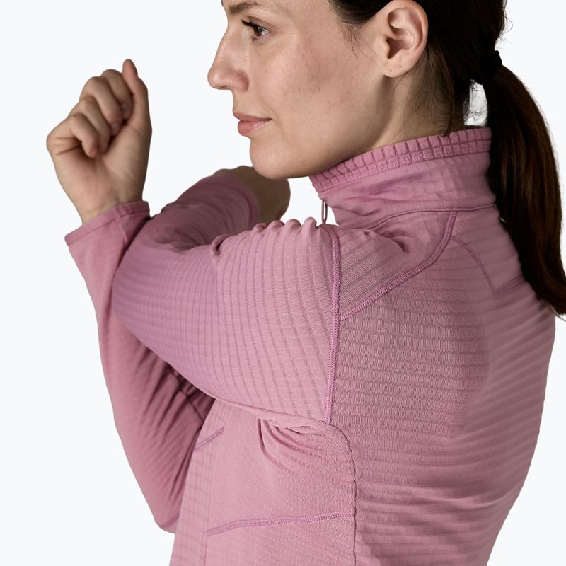 Women's sweatshirt Patagonia R1 Hybrid light violet 6