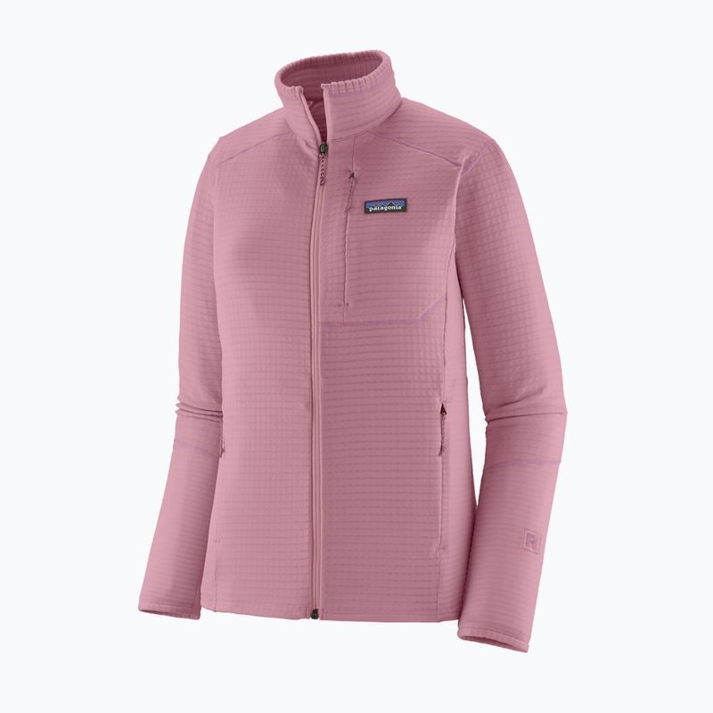 Women's sweatshirt Patagonia R1 Hybrid light violet 8