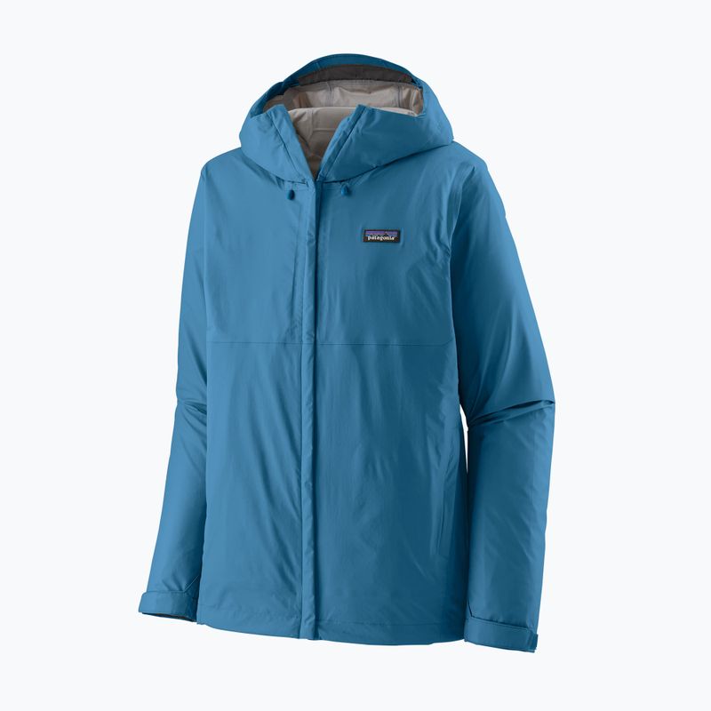 Men's rain jacket Patagonia Torrentshell 3L Rain aquatic blue 8