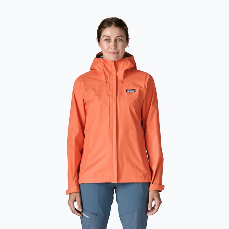Women's rain jacket Patagonia Torrentshell 3L Rain peach sorbet