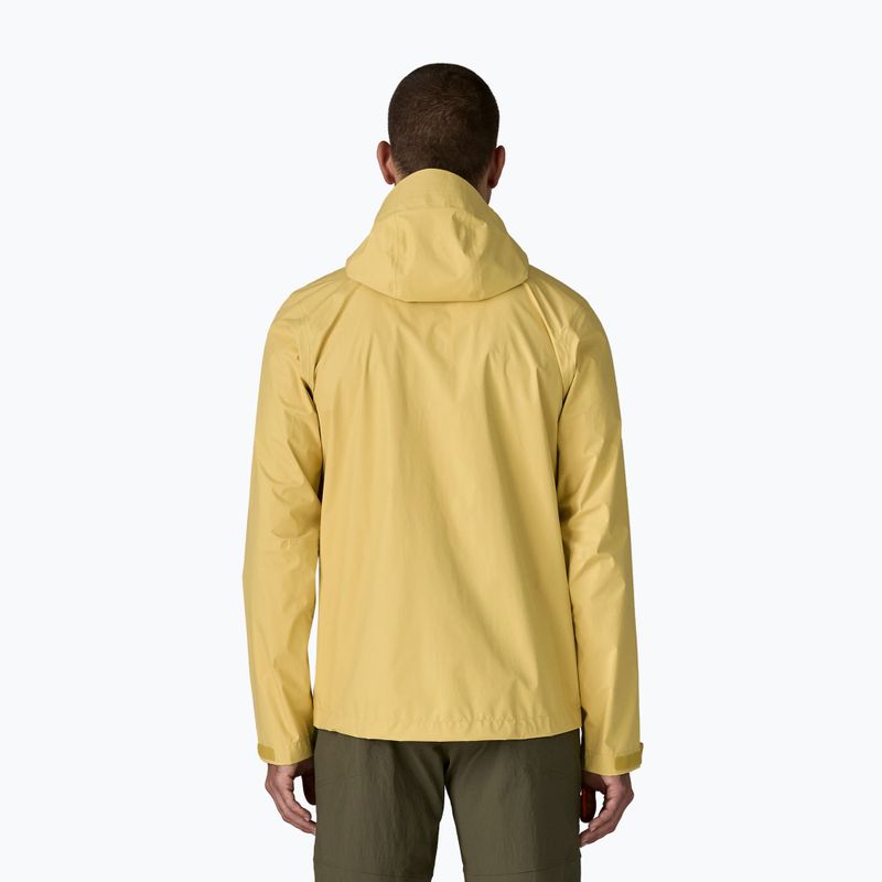 Men's waterproof jacket Patagonia Torrentshell 3L Rain limestone yellow 3