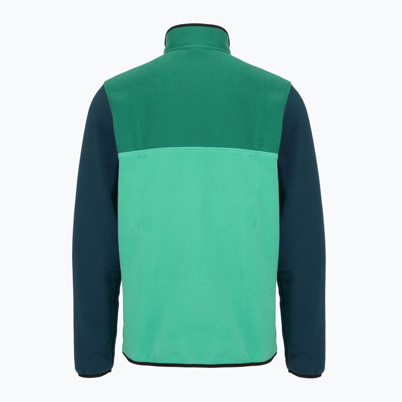 Men's trekking sweatshirt Patagonia LW Synch Snap-T P/O aqua stone 2