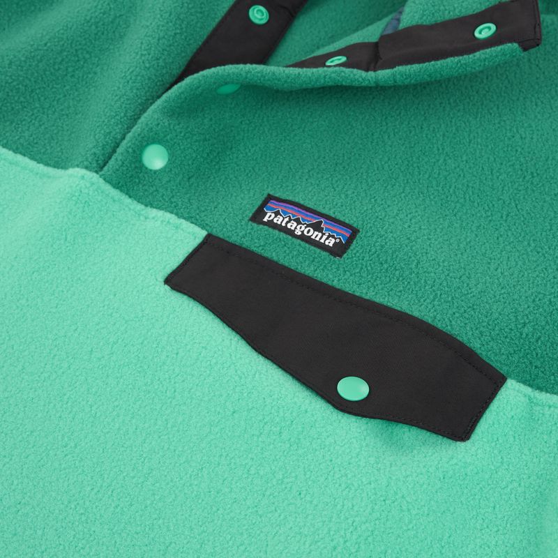 Men's trekking sweatshirt Patagonia LW Synch Snap-T P/O aqua stone 3