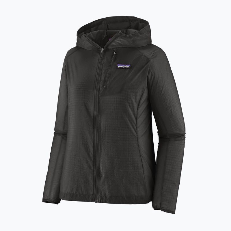 Women's wind jacket Patagonia Houdini black w/white 5