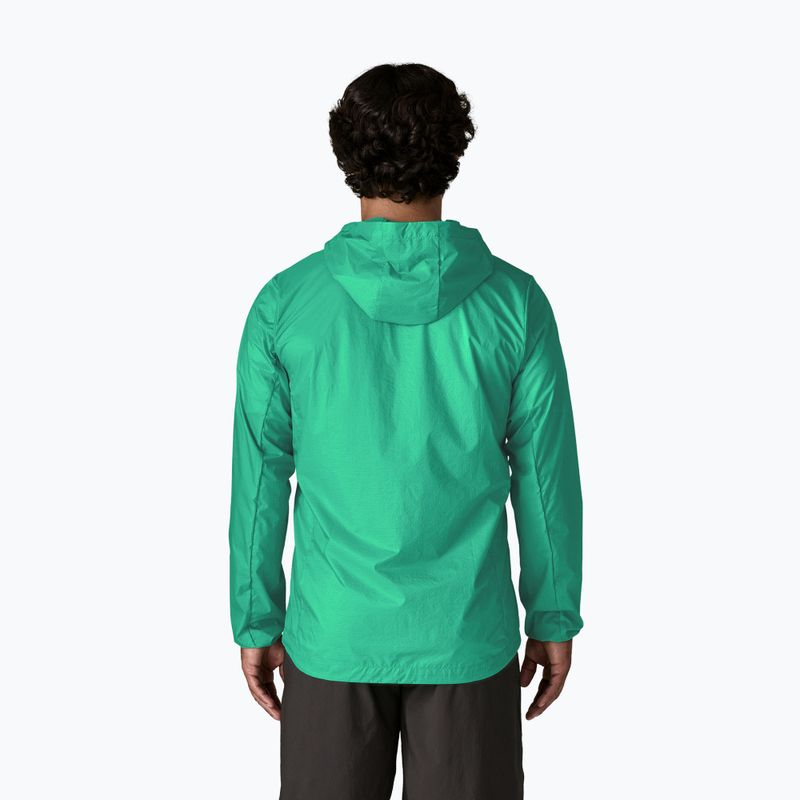 Men's wind jacket Patagonia Houdini aqua stone 3