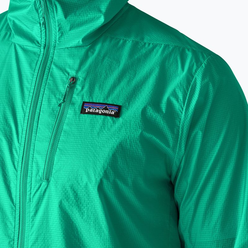 Men's wind jacket Patagonia Houdini aqua stone 7