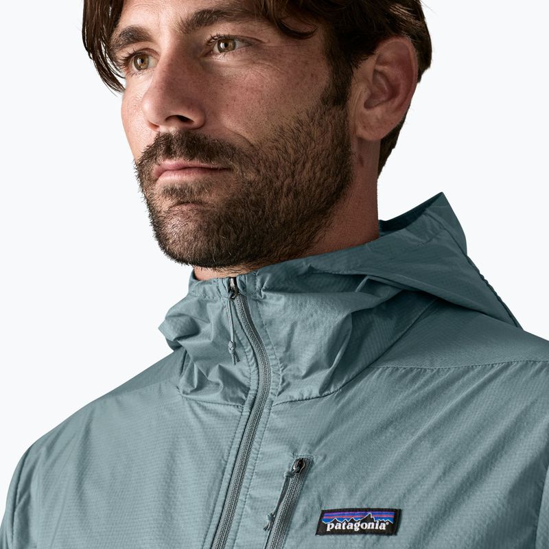 Men's wind jacket Patagonia Houdini blue sage 6