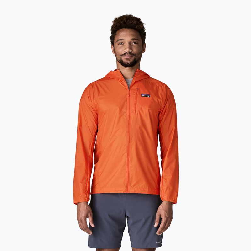 Men's wind jacket Patagonia Houdini coral orange
