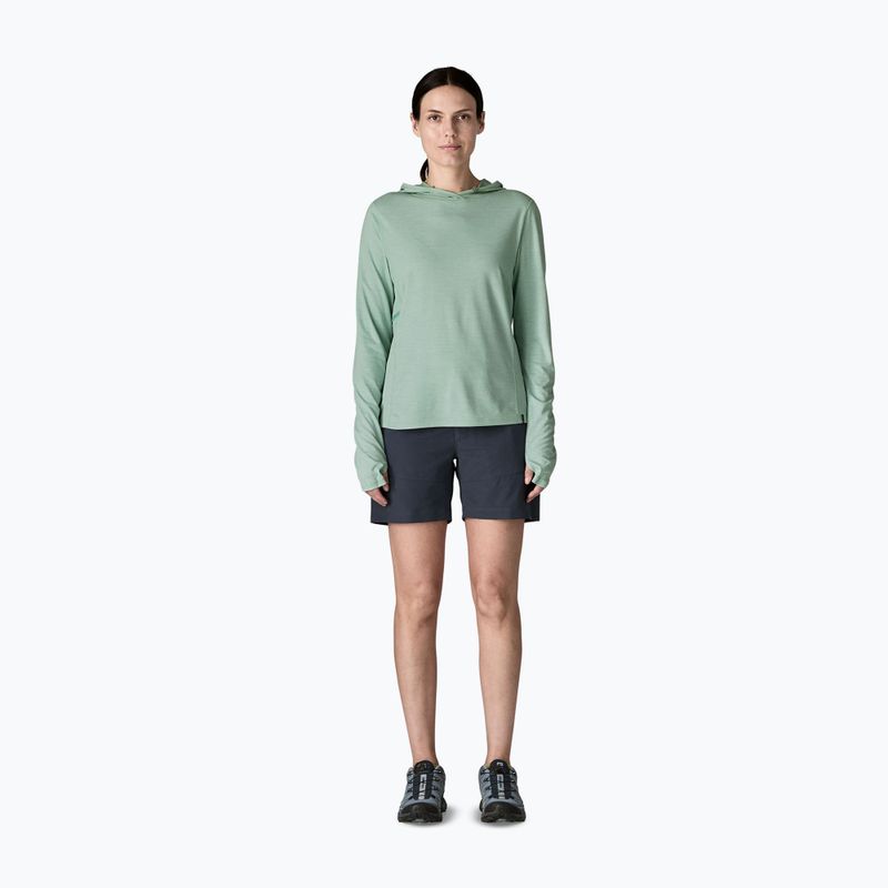 Women's sweatshirt Patagonia Capilene Cool Sun Hoody thermal blue/thin ice x-dye 2