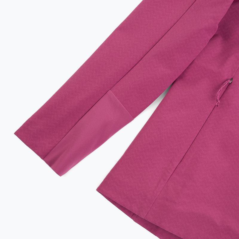Women's softshell jacket Patagonia R1 CrossStrata Hoody faded magenta 4