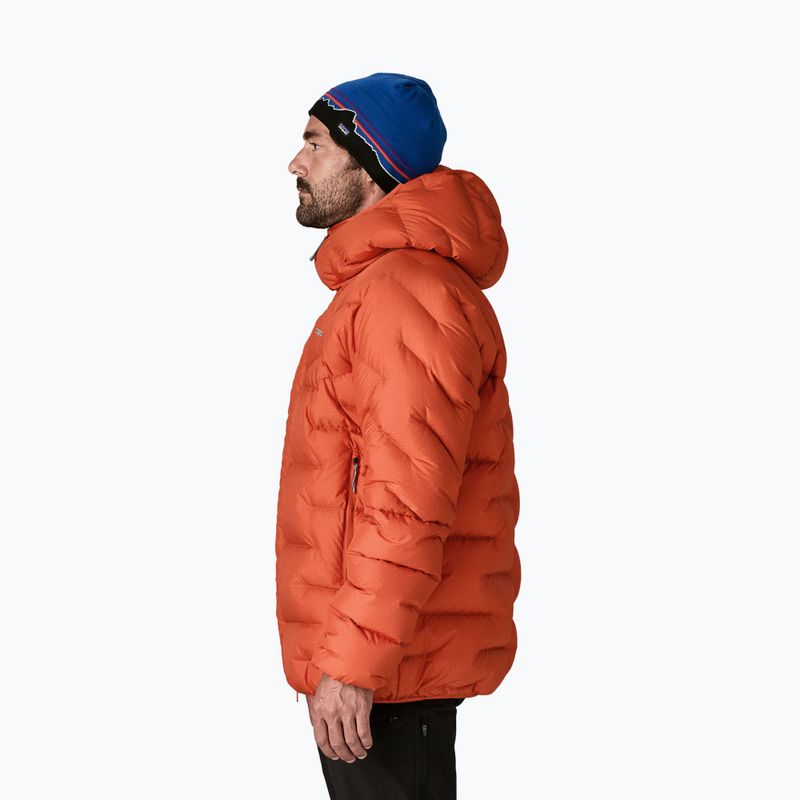 Men's down jacket Patagonia Durable Down Parka coal orange 4