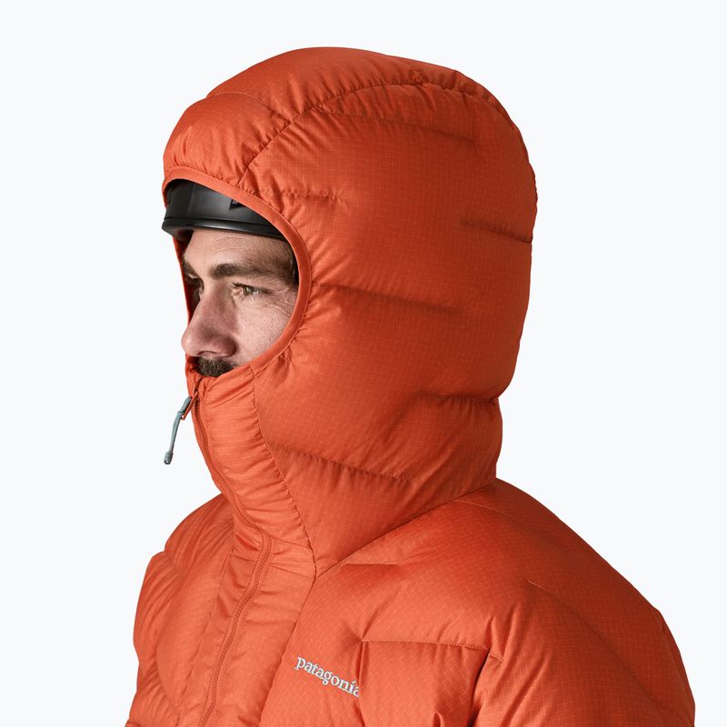 Men's down jacket Patagonia Durable Down Parka coal orange 5