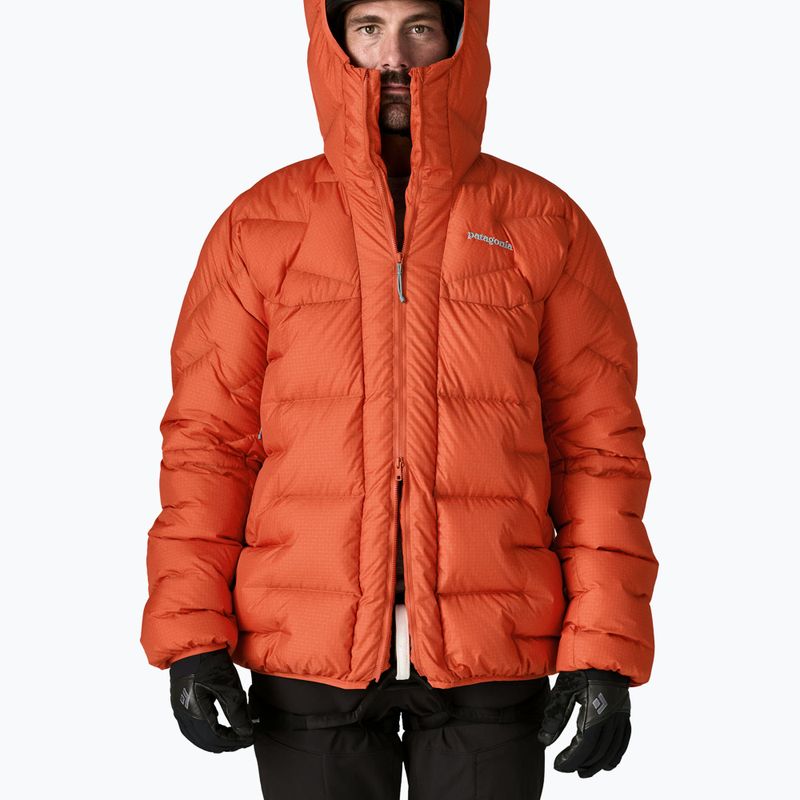 Men's down jacket Patagonia Durable Down Parka coal orange 6