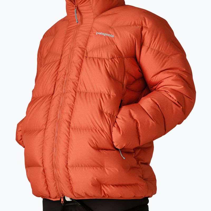 Men's down jacket Patagonia Durable Down Parka coal orange 7