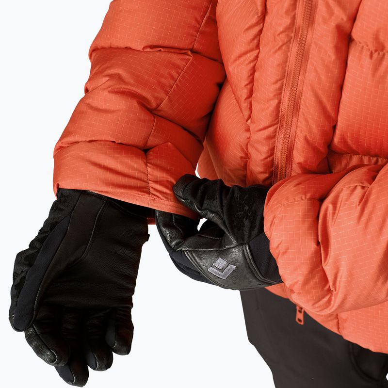 Men's down jacket Patagonia Durable Down Parka coal orange 9