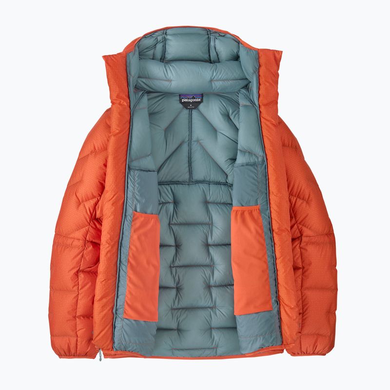 Men's down jacket Patagonia Durable Down Parka coal orange 13