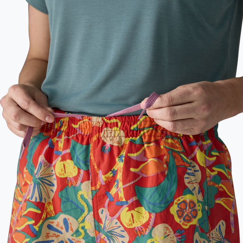 Women's shorts Patagonia Baggies 5" tropiclimb/hot ember 6