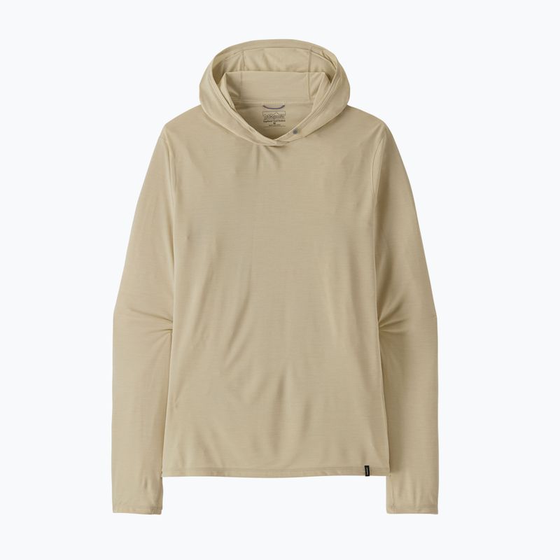 Men's sweatshirt Patagonia Capilene Ultra Hoody pumice/dyno white x-dye 8