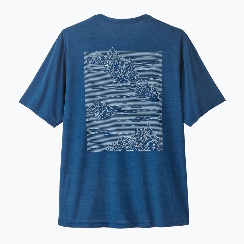 Men's T-shirt Patagonia Capilene Cool Daily - Strataspire clement blue/light clement blue x-dye 2