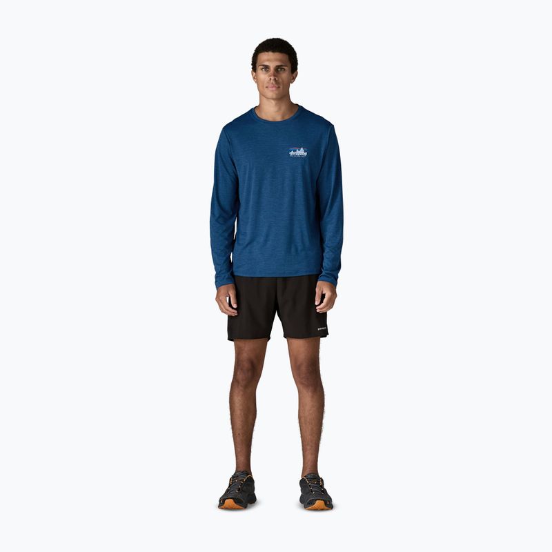 Men's longsleeve Patagonia Capilene Cool Daily - '73 Skyline clement blue/light clement blue x-dye 2