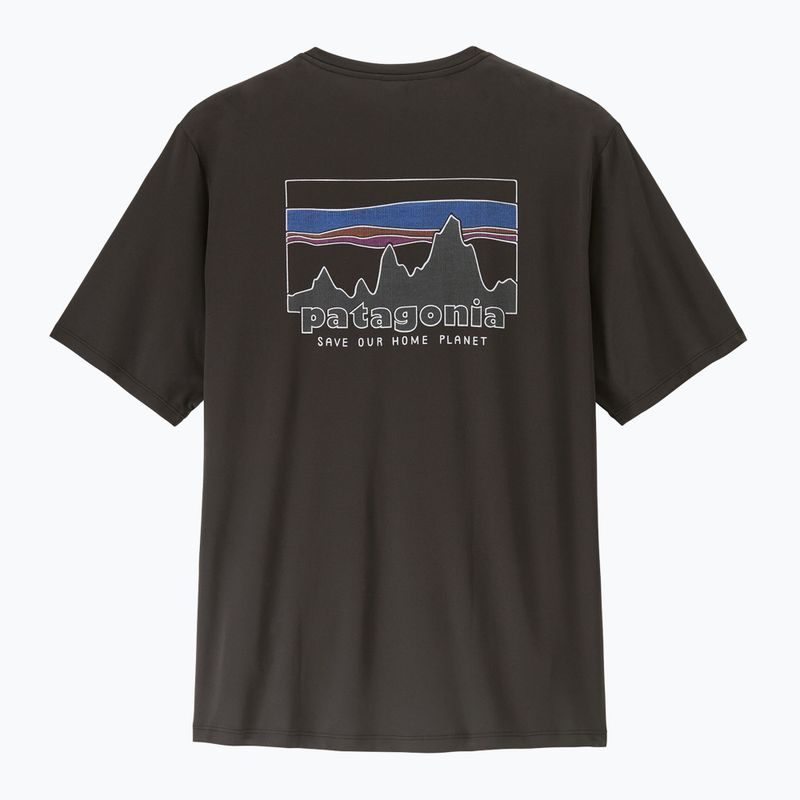 Men's T-shirt Patagonia Capilene Cool Daily - '73 Skyline black 2
