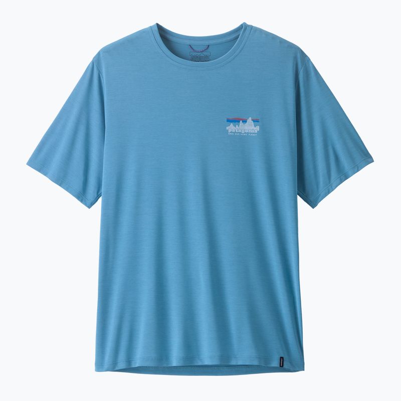 Men's T-shirt Patagonia Capilene Cool Daily - '73 Skyline shore blue/light shore blue x-dye 5