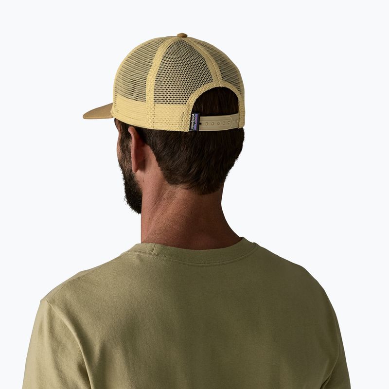 Women's baseball cap Patagonia Flying Fish LoPro Trucker flying fish fork/bobcat brown 3