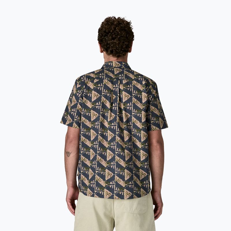 Men's shirt Patagonia Go To jaguar geo/dolomite blue 3