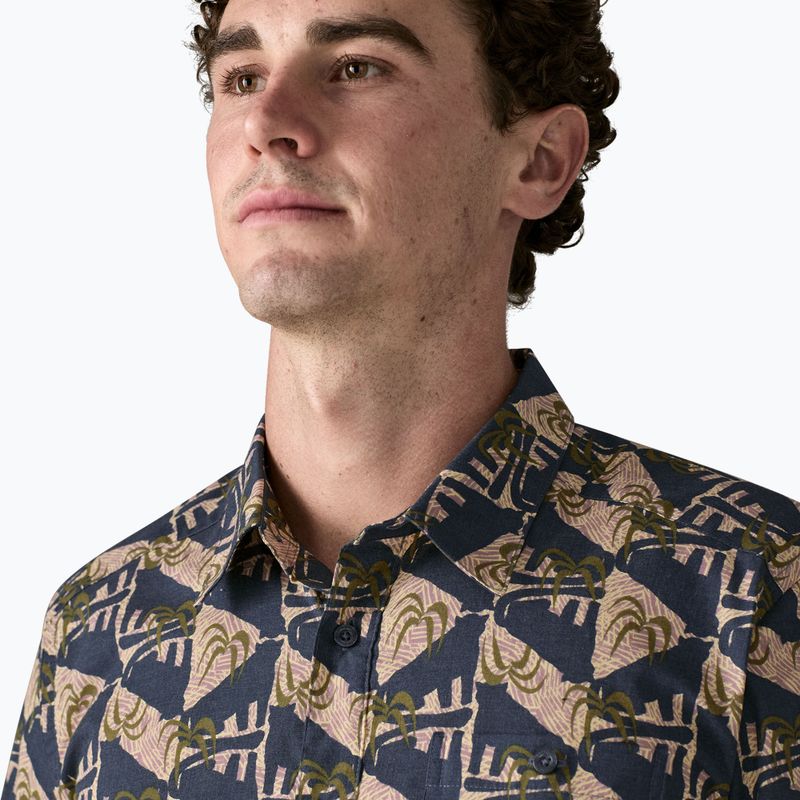 Men's shirt Patagonia Go To jaguar geo/dolomite blue 5