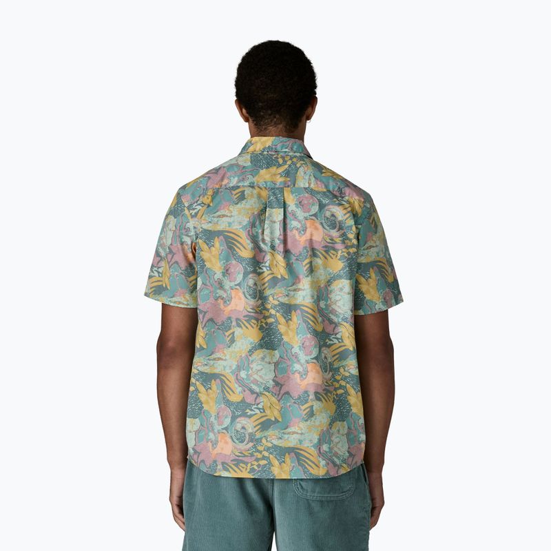 Men's shirt Patagonia Go To moon tripper/blue sage 3