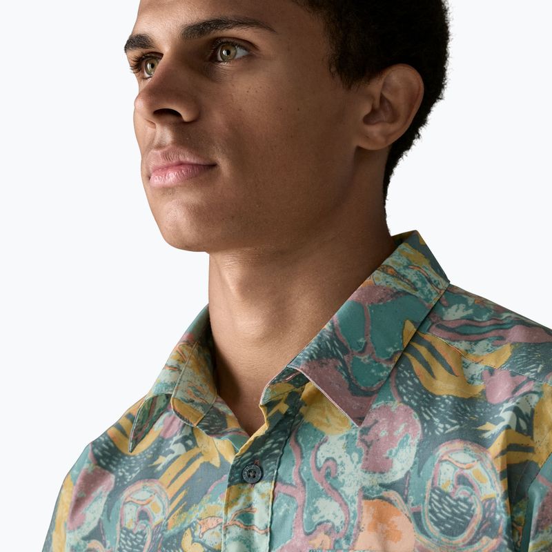 Men's shirt Patagonia Go To moon tripper/blue sage 5