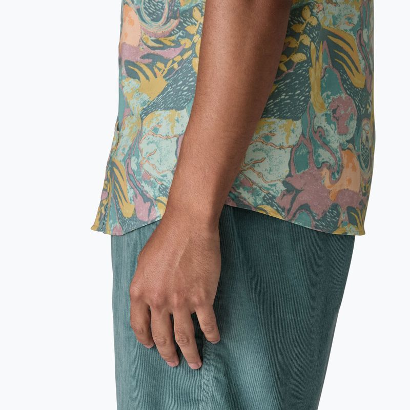 Men's shirt Patagonia Go To moon tripper/blue sage 7