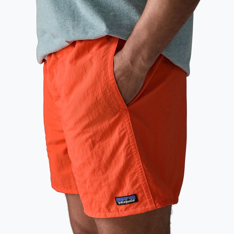Men's shorts Patagonia Baggies 5" orange peel 6