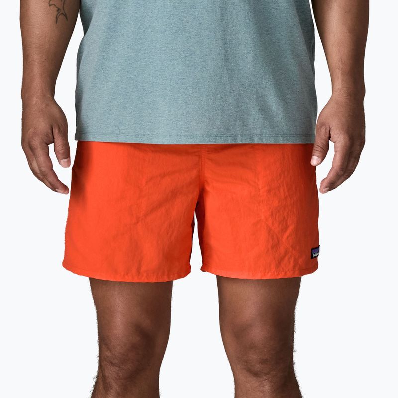 Men's shorts Patagonia Baggies 5" orange peel 4