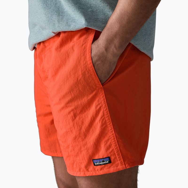Men's shorts Patagonia Baggies 5" orange peel 6