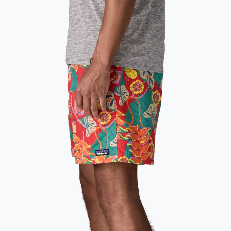Men's shorts Patagonia Baggies Longs 7" tropiclimb/hot ember 5