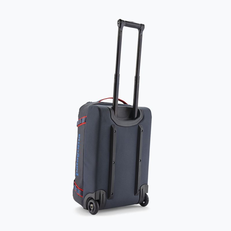 Travel bag Patagonia Black Hole Wheeled Duffel 40 l smolder blue/amanita red 2