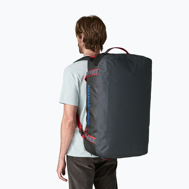Travel bag Patagonia Black Hole Duffel 70 l smolder blue/amanita red 3
