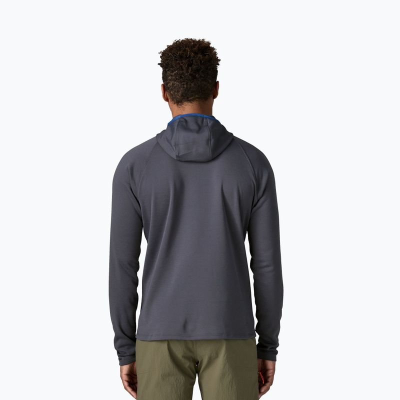 Men's sweatshirt Patagonia R1 Ultralight Hoody smolder blue 3