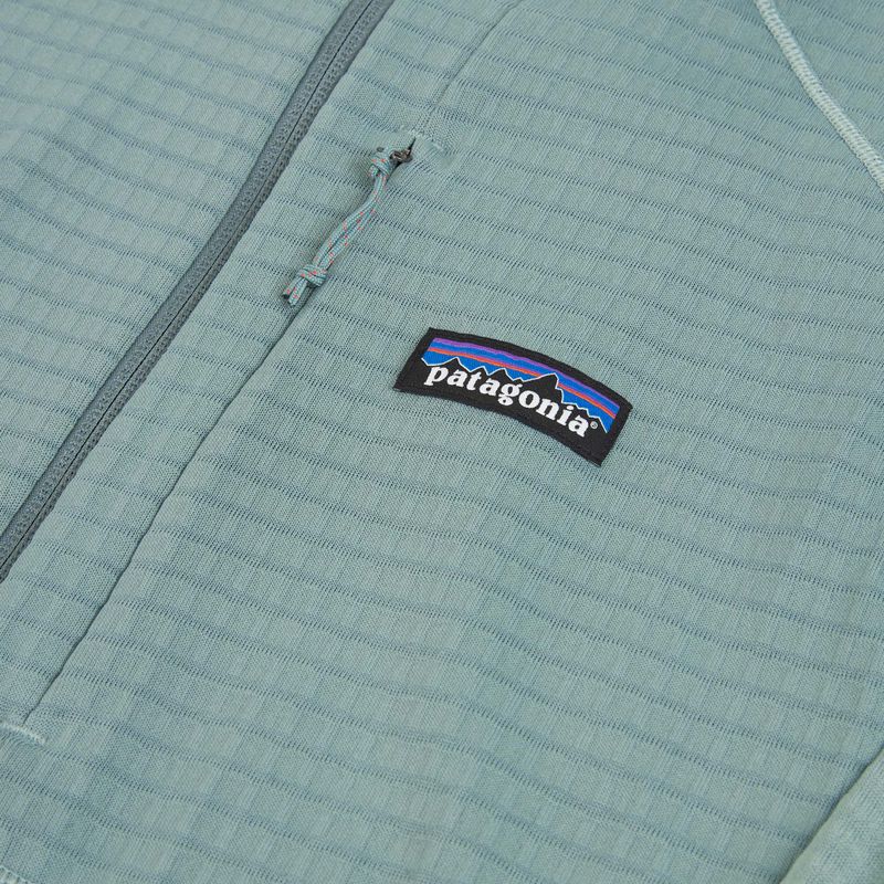 Men's fleece sweatshirt Patagonia R1 Hybrid blue sage 3