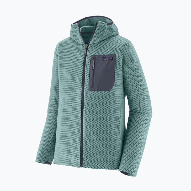 Men's trekking sweatshirt Patagonia R1 Air Full Zip Hoody blue sage 10