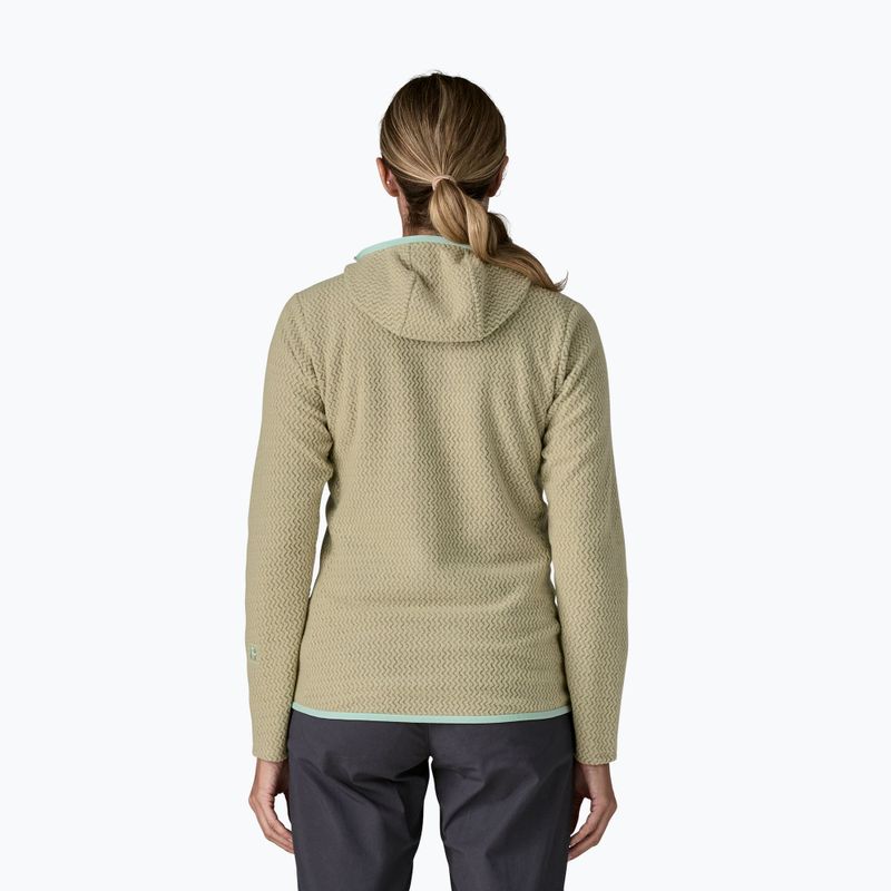 Women's fleece sweatshirt Patagonia R1 Air Full-Zip Hoody weathered stone 3