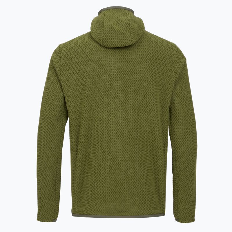 Men's trekking sweatshirt Patagonia R1 Air Full Zip Hoody caper green 2