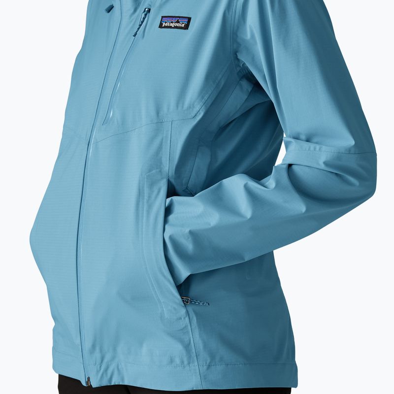 Women's rain jacket Patagonia Granite Crest Rain shore blue 5