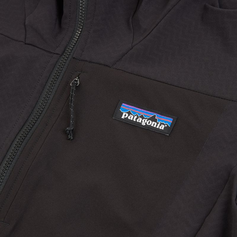 Women's softshell jacket Patagonia R1 CrossStrata Hoody black 3