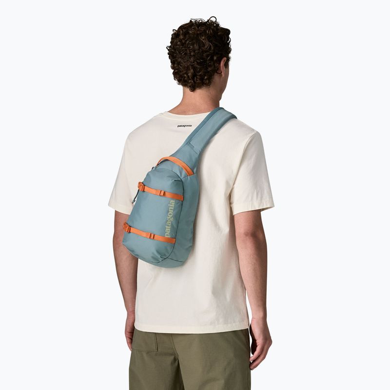 Shoulder backpack Patagonia Atom Sling 8 l blue sage 3
