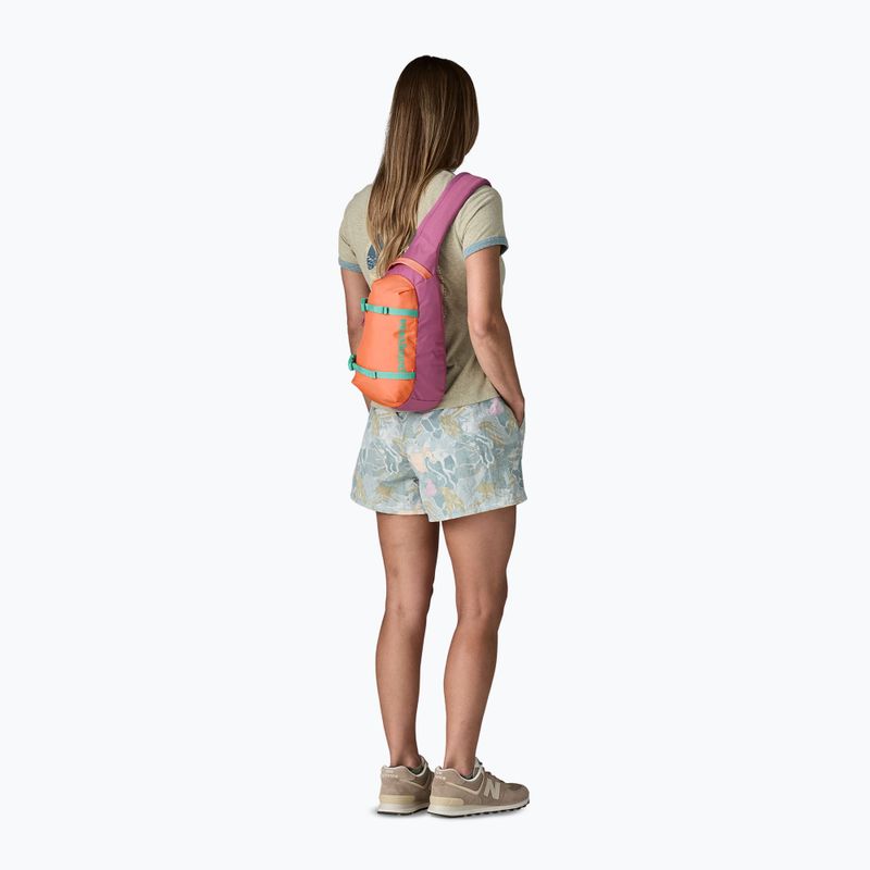 Shoulder backpack Patagonia Atom Sling 8 l faded magenta 4