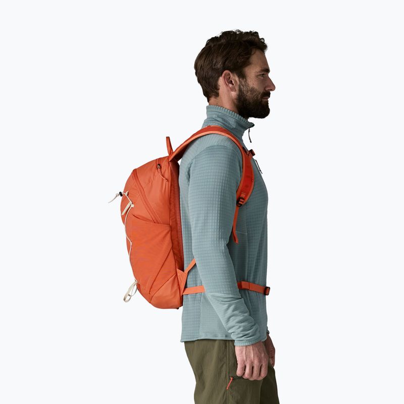 Hiking backpack Patagonia Terravia Pack 14 l coal orange 6